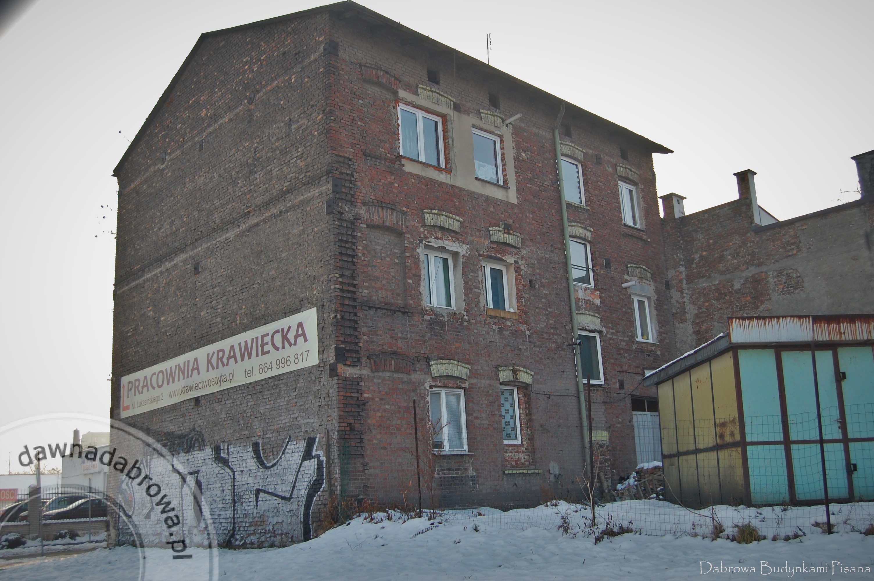 Kamienica Na łukasińskiego Dawna Dąbrowa